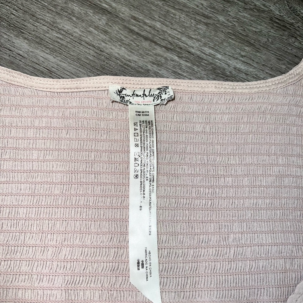 Intimately by Free People Cream Satin Bodysuit - Picture 6 of 11
